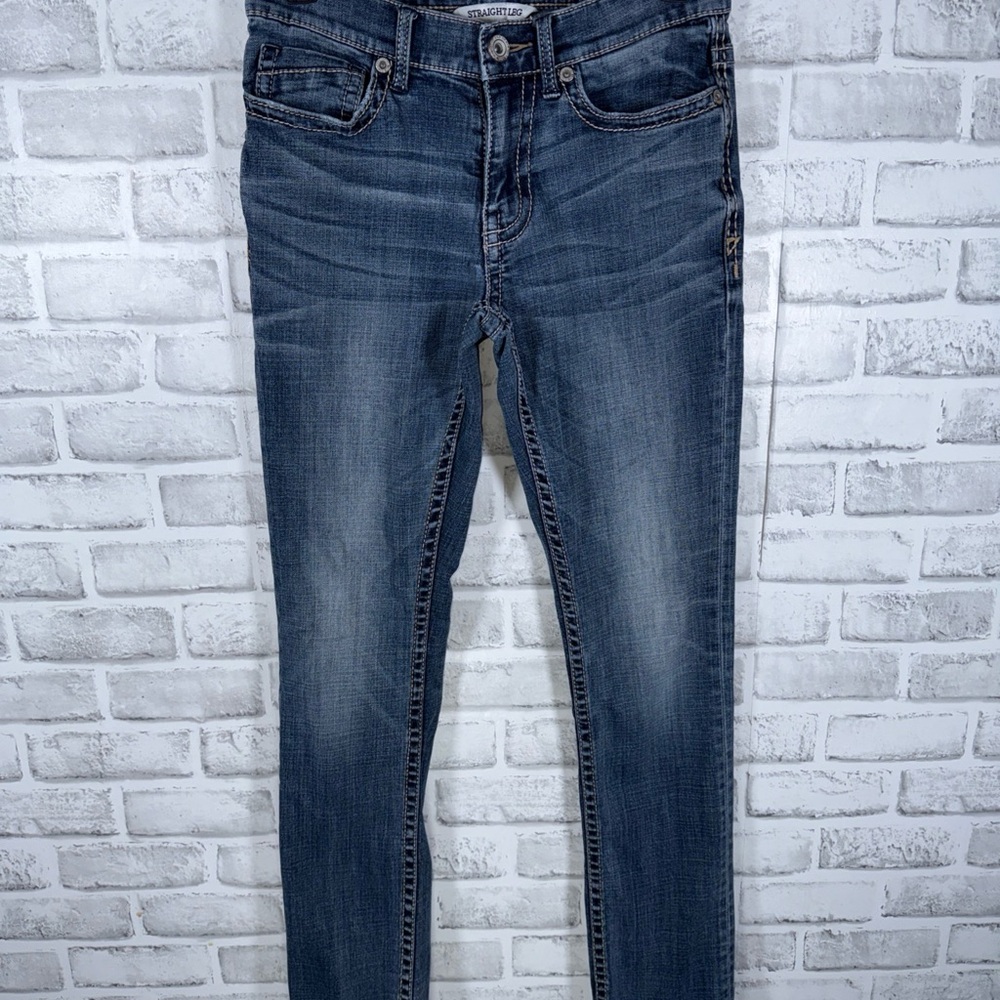 BKE ALEC Straight Leg Blue Jeans Mens 28R X 31